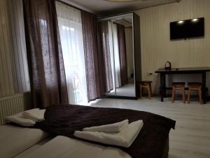 Letto o letti in una camera di Guest House Mountain