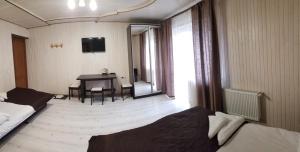 Letto o letti in una camera di Guest House Mountain