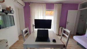 TV a/nebo společenská místnost v ubytování Holiday Home Dutch