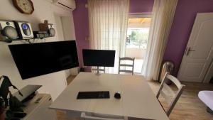 TV a/nebo společenská místnost v ubytování Holiday Home Dutch