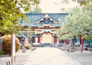 Zahrada ubytování APA Hotel Ueno Ekimae