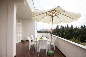 Balkón nebo terasa v ubytování SEA VIEW APARTMENT with big terrace / 2 rooms + 30 fotografií