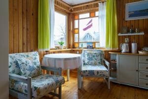 Кът за сядане в Guest House Viga