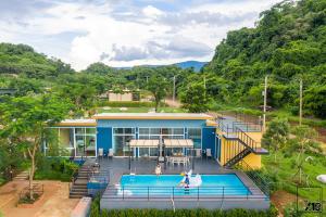 Bazén v ubytování The X10 private pool villa khaoyai SHA Certified เขาใหญ่ nebo v jeho okolí