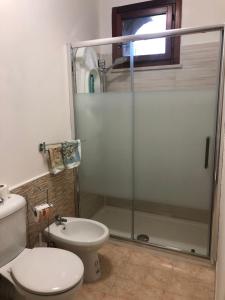 Koupelna v ubytování B&B Benevento