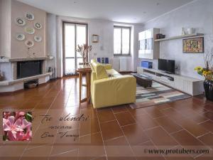 A television and/or entertainment centre at I Tre Oleandri Varenna