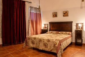 Voodi või voodid majutusasutuse Casa Rural Los Gaitanes toas