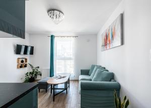 Posedenie v ubytovaní Apartament Niebieski OPTILOCUS