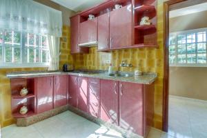 Kuchyň nebo kuchyňský kout v ubytování Villa Morera