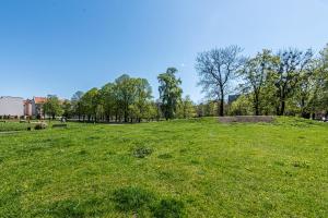 Vonkajšia záhrada v ubytovaní Apartament Niebieski OPTILOCUS