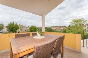 Balkón alebo terasa v ubytovaní Villa Sali ZadarVillas