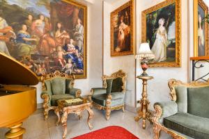 Posezení v ubytování Premier Prezident Garni Hotel and Spa