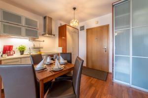 Kuchnia lub aneks kuchenny w obiekcie Ambria Apartments Promenada