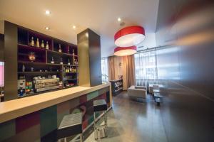 Lounge nebo bar v ubytování Hotel Aroi Ponferrada