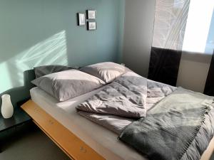 Ліжко або ліжка в номері MEINE OASE Ferienwohnung !!! NICHT FÜR MONTEURE !!!