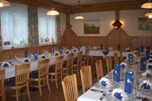 Restaurace v ubytování Gasthof Jauk-Hartner