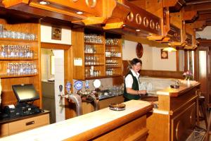 Lounge nebo bar v ubytování Gasthof Jauk-Hartner