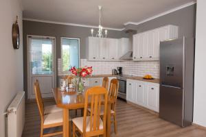 Kuchyň nebo kuchyňský kout v ubytování Liovore Apartments