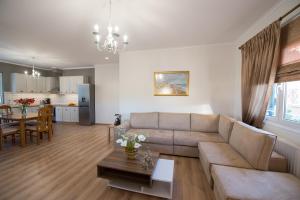 Kuchyň nebo kuchyňský kout v ubytování Liovore Apartments