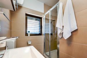Ein Badezimmer in der Unterkunft Villa Allegria