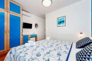 Ein Bett oder Betten in einem Zimmer der Unterkunft Villa Allegria
