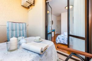 Ein Bett oder Betten in einem Zimmer der Unterkunft Villa Allegria