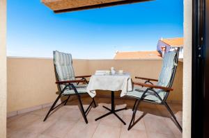 Ein Balkon oder eine Terrasse in der Unterkunft Villa Allegria