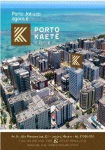 an image of a city with the words porto kate at Porto Kaeté Hotel in Maceió