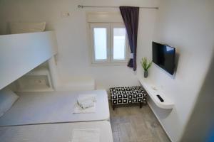 Cama o camas de una habitación en Kalimera Appartament