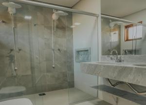 Kúpeľňa v ubytovaní Pousada Cheiro da Terra