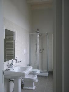 Et badeværelse på Villa Marietta