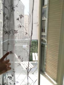 Balkón nebo terasa v ubytování Al Quadrato D'Oro rooms