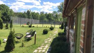 A garden outside Villa Garden