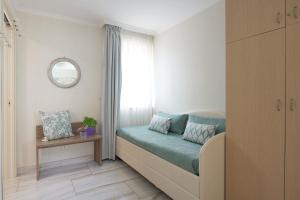 Postel nebo postele na pokoji v ubytování Rome Airport Inn