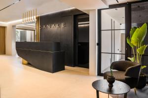 Vstupní hala nebo recepce v ubytování Canale Hotel & Suites + 37 fotografií