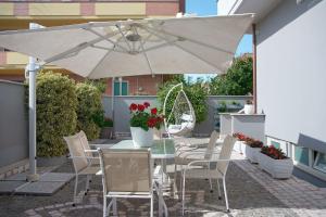 Patio nebo venkovní prostory v ubytování Rome Airport Inn