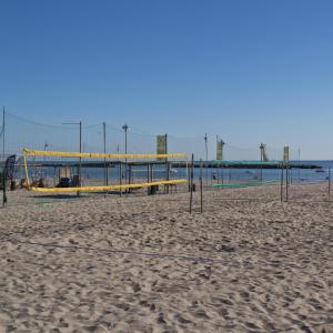 A beach at or near a szállodákat