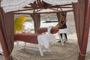 Lázně a/nebo wellness v ubytování Studio La Valentina face à la marina