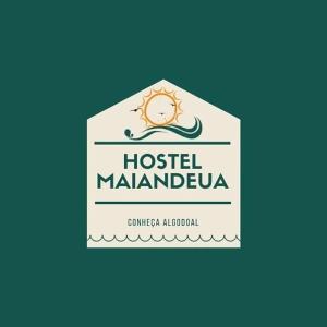 un logo per un hotel malindula di HOSTEL MAIANDEUA ad Algodoal