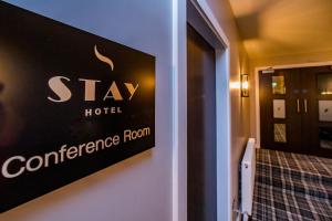 Certifikát, hodnocení, plakát nebo jiný dokument vystavený v ubytování Stay Hotel