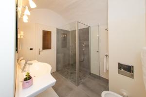 Koupelna v ubytování B&B Unterhabsbergerhof
