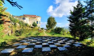 A garden outside Domus Mare Cilento