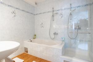 Kúpeľňa v ubytovaní Apartman Aqua