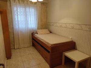 A bed or beds in a room at Apartamento Bolnuevo (Mazarrón)