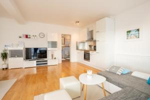 Kuchyňa alebo kuchynka v ubytovaní Apartman Aqua
