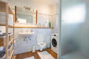 Kúpeľňa v ubytovaní Apartman Aqua