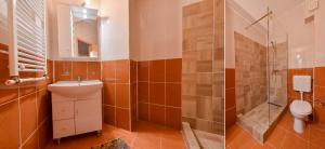 Et badeværelse på MAMAIA SAMMERLAND APARTAMENT 3 camere + 37 billeder