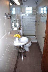 Et badeværelse på Villa Butterfly