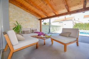 Posezení v ubytování Villa Pave