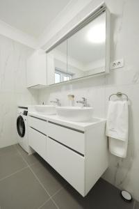 Vannituba majutusasutuses Villa Adrian